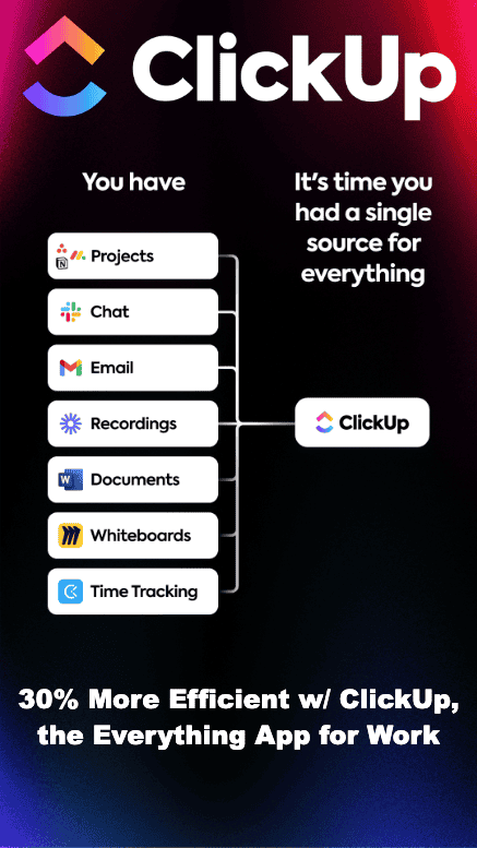 ClickUp Banner